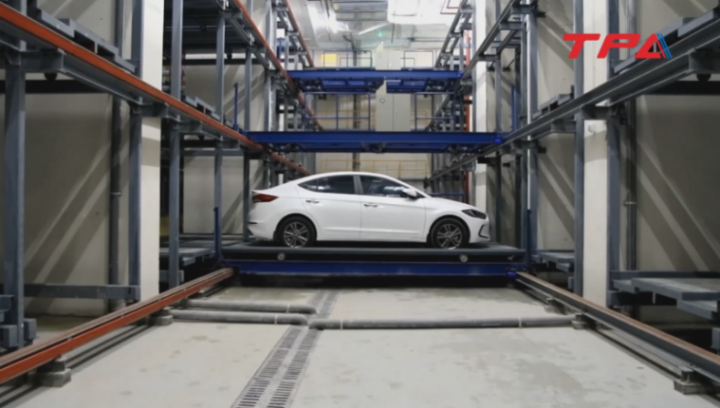 HỆ THỐNG ĐỖ XE THÔNG MINH - CÔNG NGHỆ DI CHUYỂN PALLET (ROBOCAR)